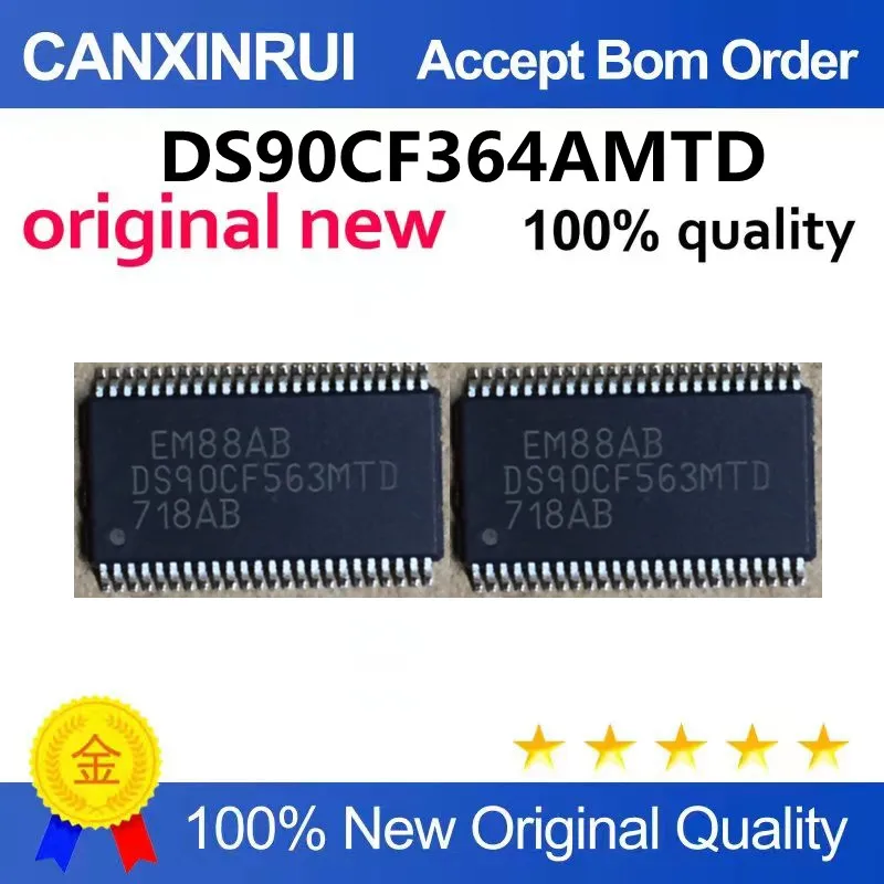 

DS90CF364AMTD Original Imported DS90CF364 TSSOP48 Interface IC