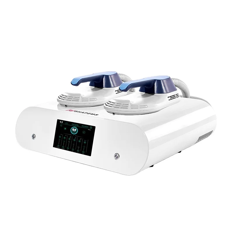 

Аппарат для коррекции фигуры Hanai Ems, сертифицированный CE, 1 год гарантии, 2/4 рукоятки, портативный, настольный, для похудения, стимулятор мышц, для моделирования тела