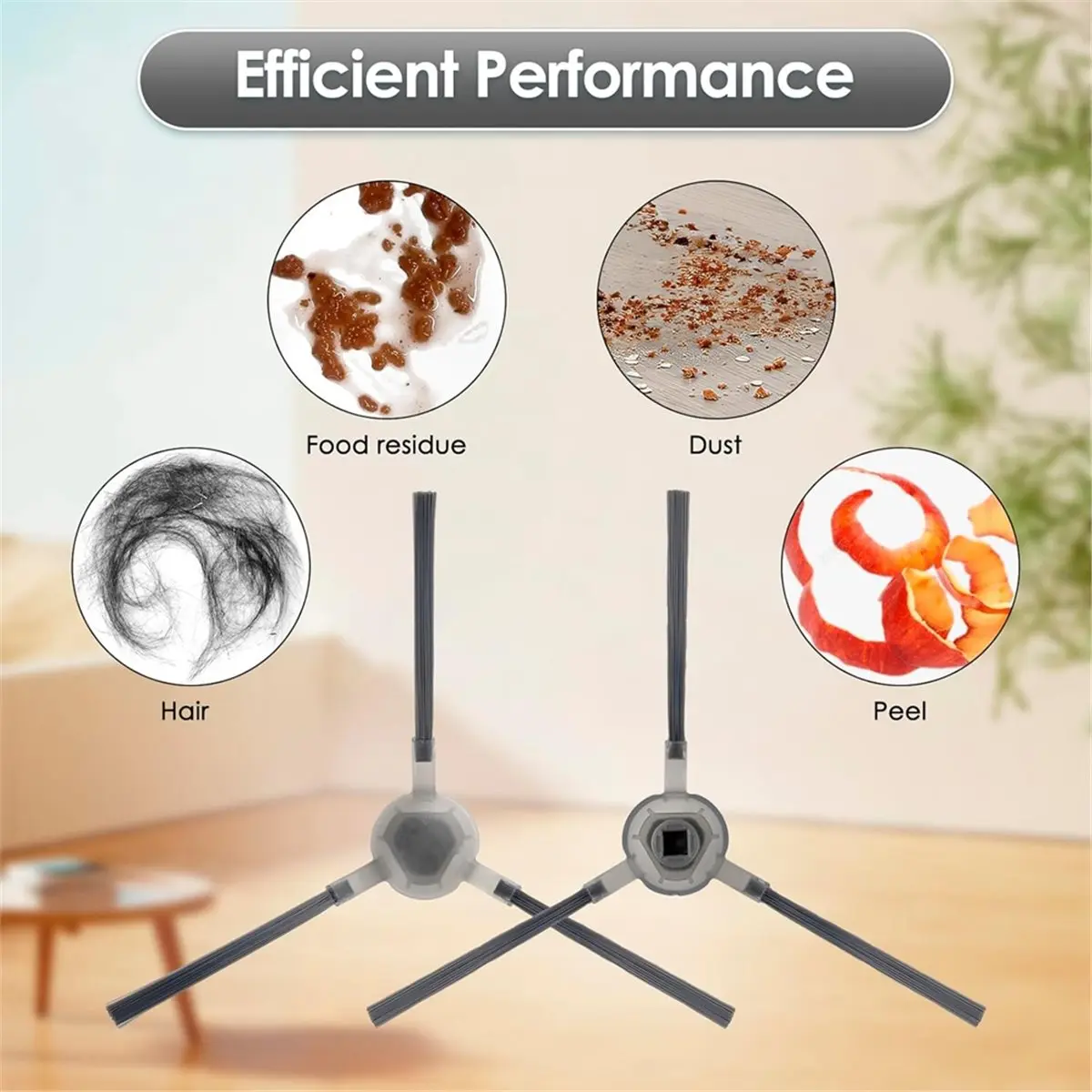 

Запчасти для робота-пылесоса M3, комплект аксессуаров: 2 роликовые щетки, 6 боковых щеток, 6 мешков для пыли, 6 HEPA-фильтров, 6 салфеток для влажной уборки.