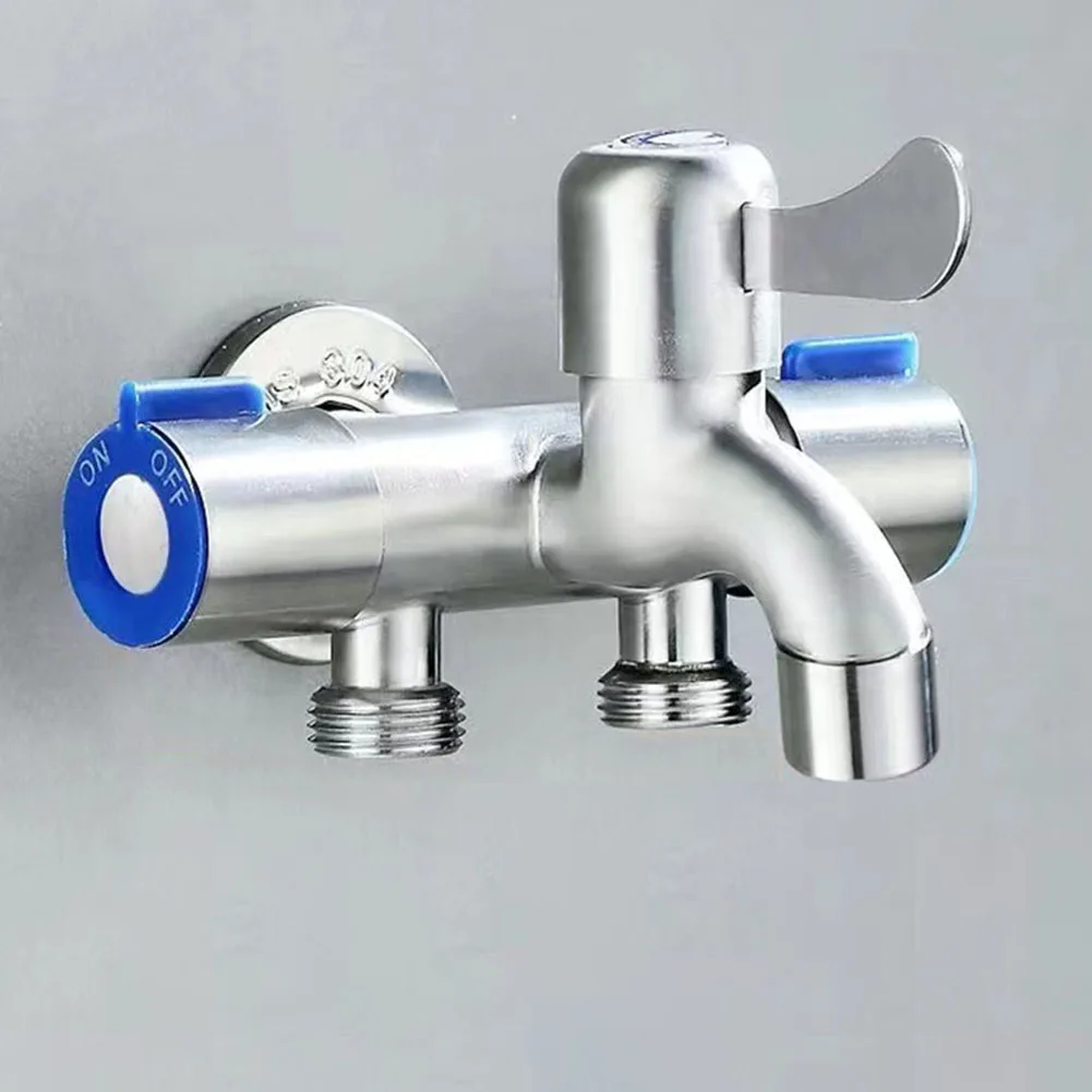 1PCS Tap Faucet Used As Washing Machine/Sprayer/Shower 12x6x9cm Multi-purpose Multifunctional Stainless Steel New