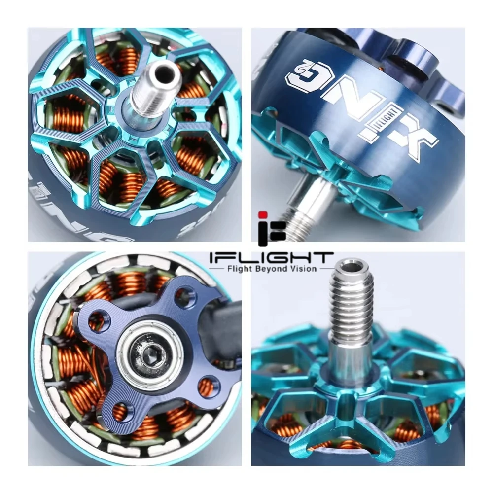 محرك iFlight XING2 XING V2 2207 / 2306 1755 / 1855 / 2555 / 2755KV 4-6S مع عمود 5 مم لطائرات بدون طيار RC FPV #3