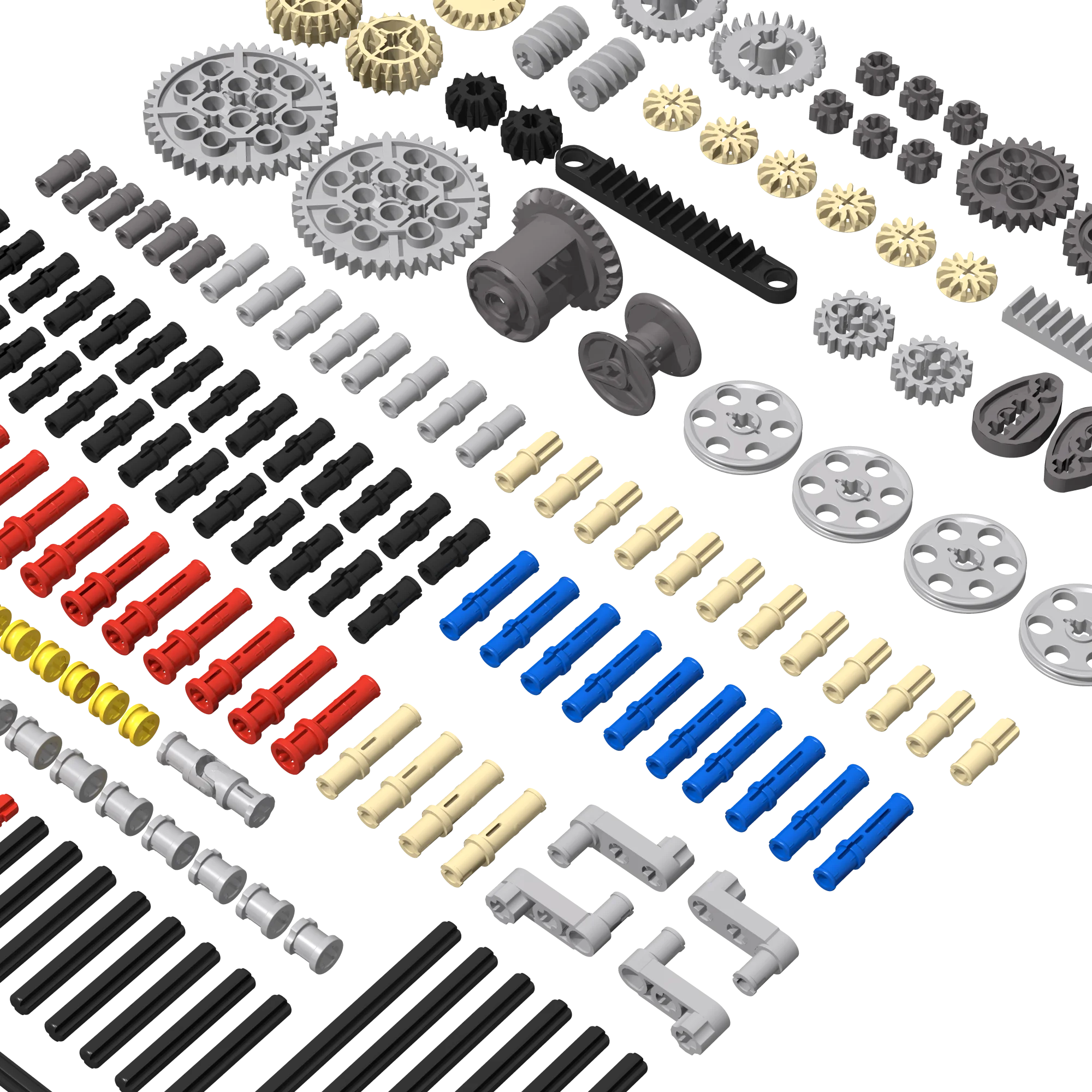 9686 機械工学構築キット |   6～12歳の子供向けSTEM教育ギアセット