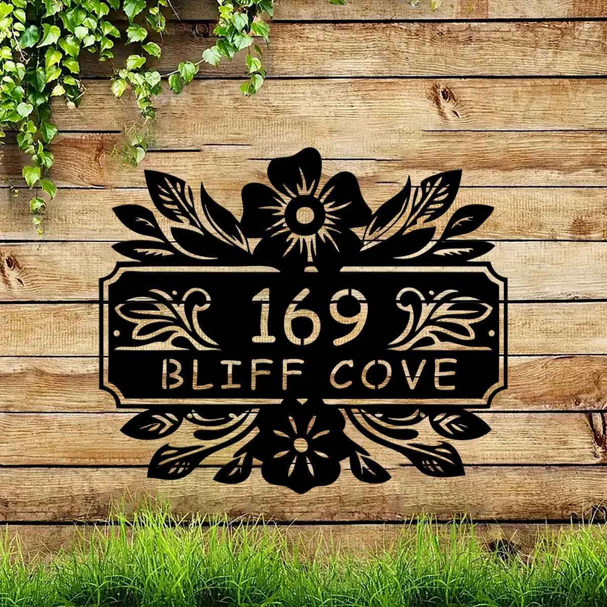

Custom Metal House Number Sign, Metal Address Sign, Address Numbers, Address Plaque, Modern Address Sign, Housewarming Gift