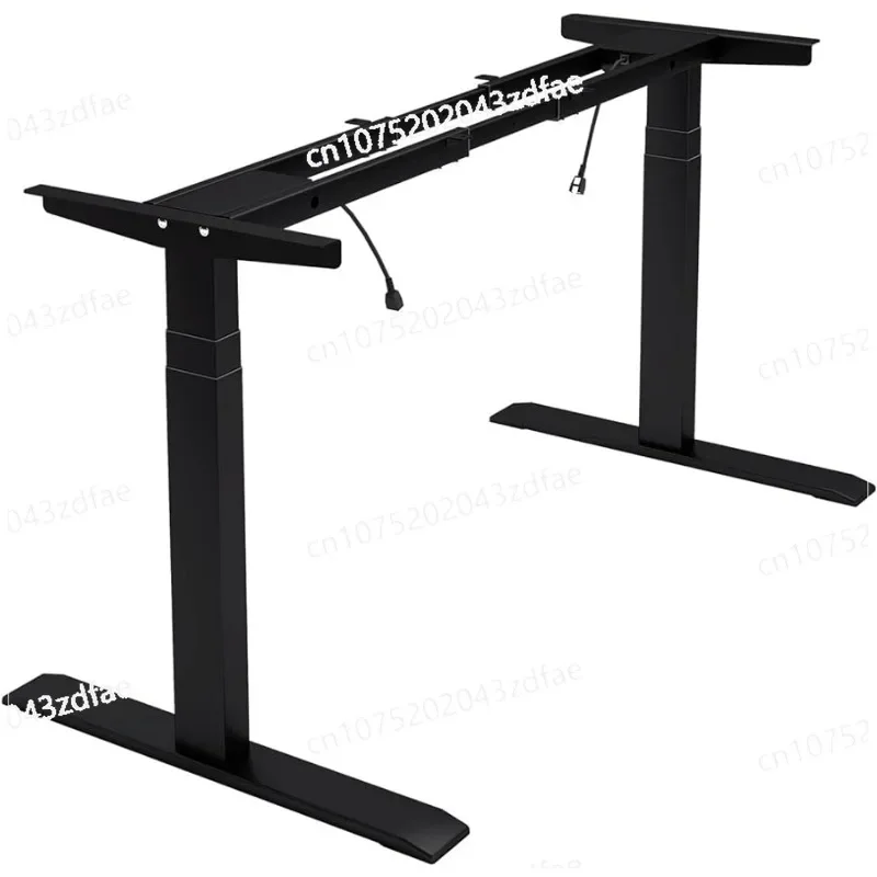 Dual Motor 3 Stage Electric Adjustable Standing Desk Frame Heavy Duty TOPSKY  Modern