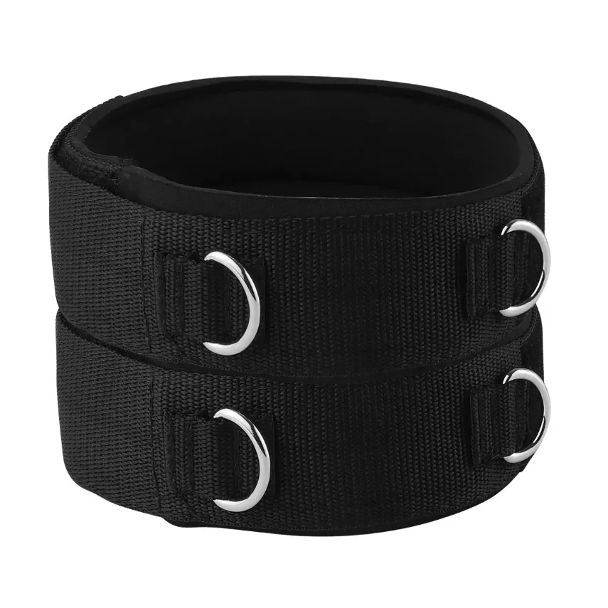 

1 Pair Thigh Strap Neoprene Padded Fitness Legs Cuff Adjustable Strength Training Accessories Speed Exercise for Taekwondo Footb