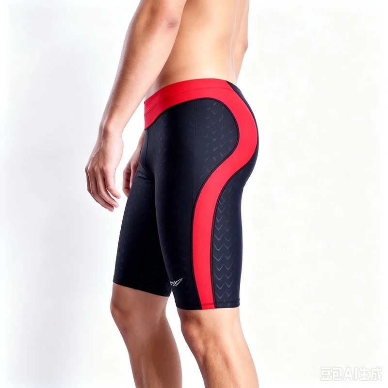 Men's Racing Swim Trunks Chlorine Resistant Racing Swimsuit For Competition Athletes