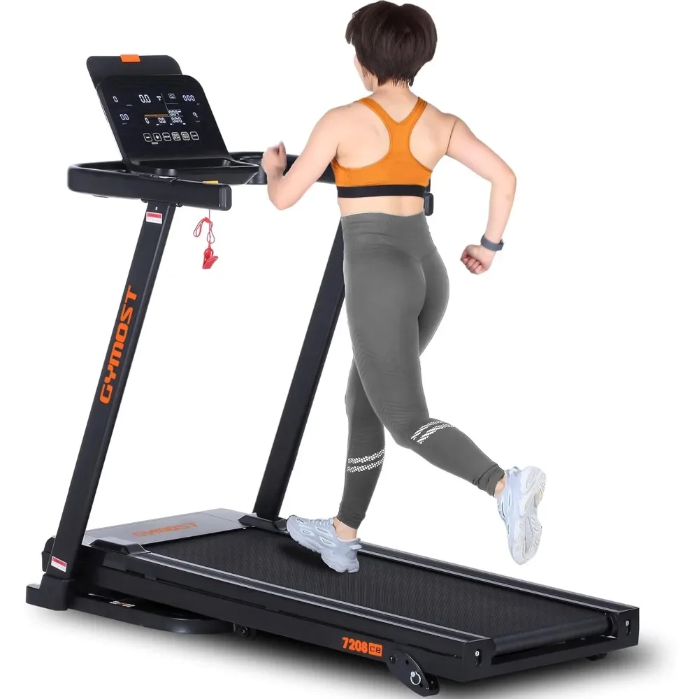 Treadmills for Home,Folding Treadmill with LCD Display,Incline Treadmill 300 350 LBS Weight Capacity for Walking and Running