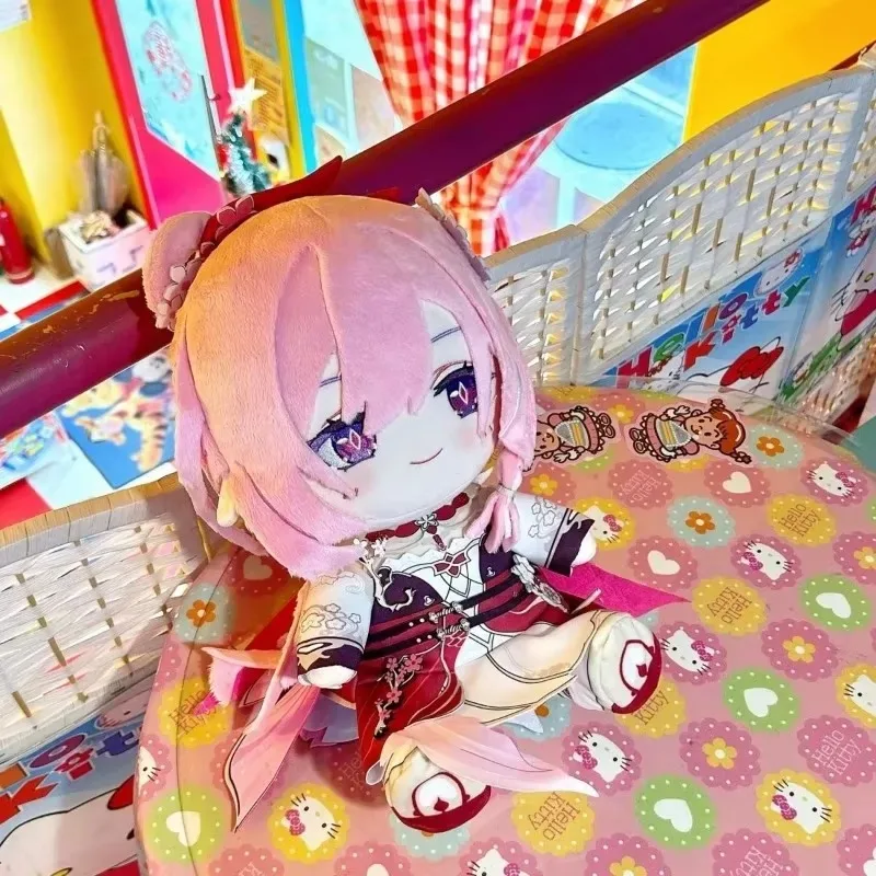 30cm Anime rysunek Elysia Honkai: Star Rail kawaii Cartoon pluszowe bawełniane wypchane lalki dekoracyjne urodziny prezenty świąteczne zabawki