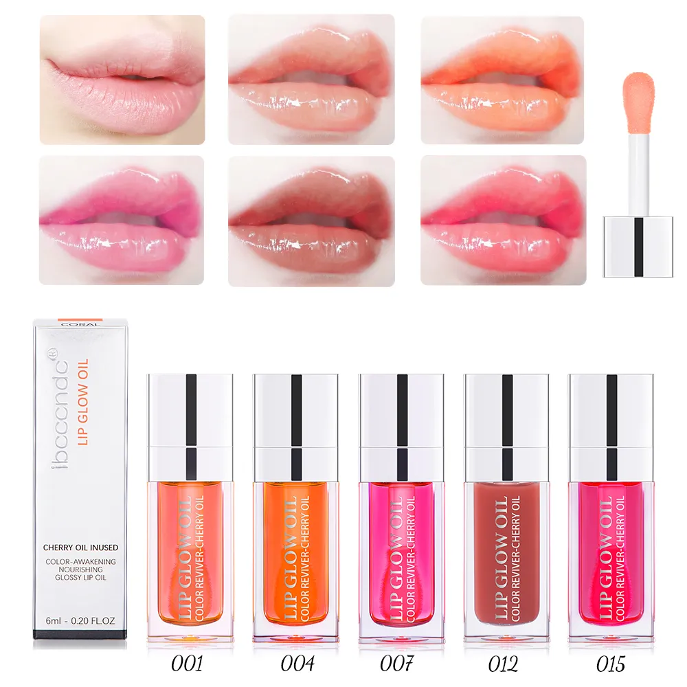 Crystal Jelly Feuchtigkeitsspendendes Lippenöl, aufpolsterndes Lipgloss, Make-up, sexy, pralles Lippenglanzöl, getönte Lippen, praller, 6 ml, 1 Stück