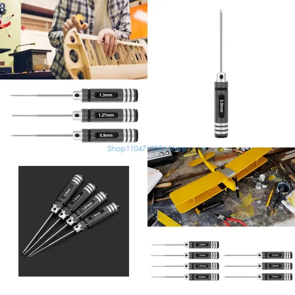 0XLD Ergonomic Round Handle Screwdriver Hobbyist Repair Tool For Detailed Model Building And Repairs
