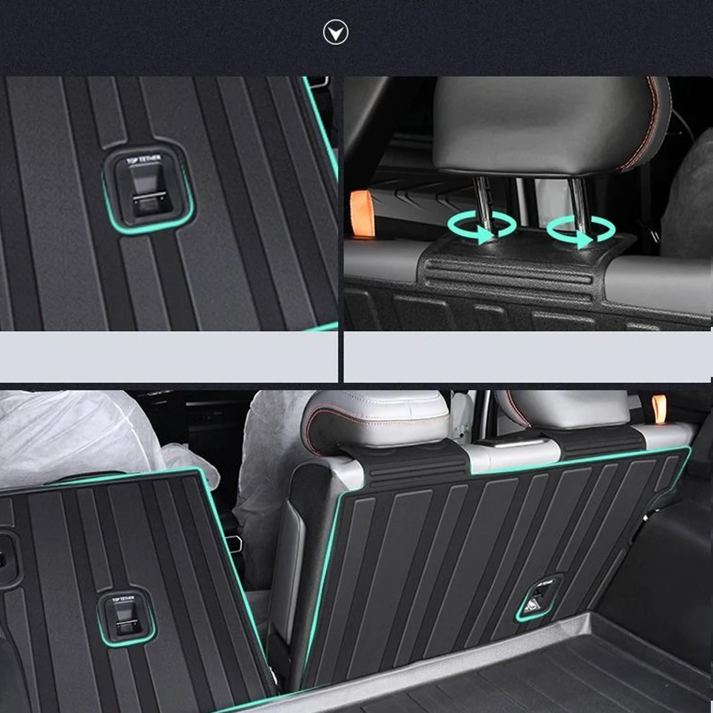 For Geely Boyue COOL 2023 Trunk Mat TPE Trunk Pad Waterproof Modification Interior Decoration Boyue Pro/X Rear Trunk Cushion