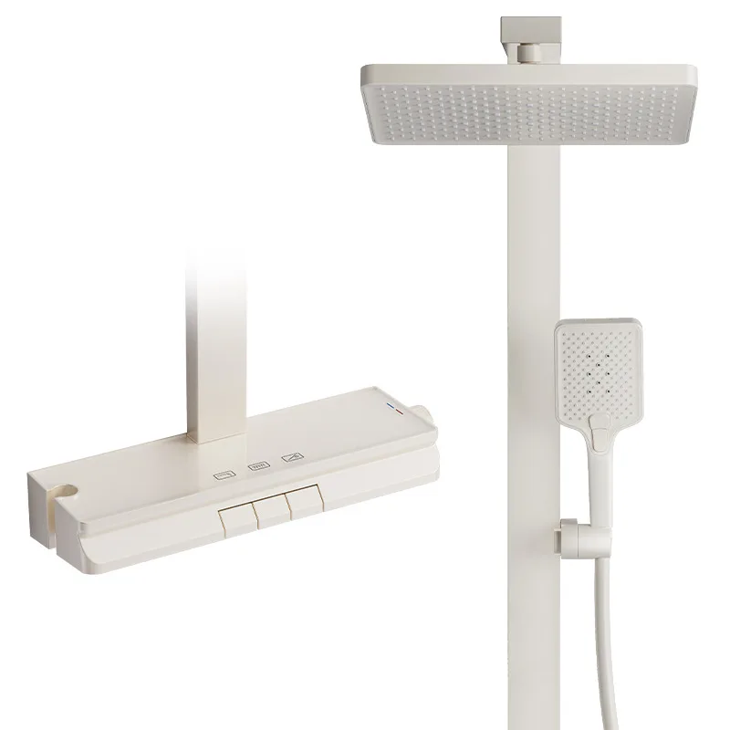 

Крем-ветер, Белый, Полная медь, Душевой набор, Душ, Бытовая ванная комната