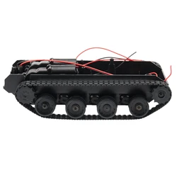 Rc Tank Smart Robot Tank Car Chassis Kit Rubber Track Crawler For Arduino 130 Motor Diy Robot Toys For Children