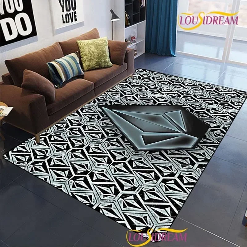 Modern Fashion Brand Carpet for Living Room Bedroom Table decor Area Rugs Kitchen Door Un-slip Floor Mats Alfombra Birthday gift