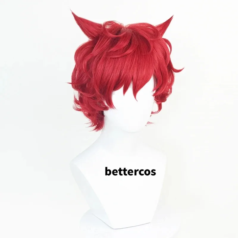 Nene 2025 LoL Heartsteel قصير مقاوم للحرارة الاصطناعية مجموعة أنيمي تأثيري + غطاء شعر مستعار