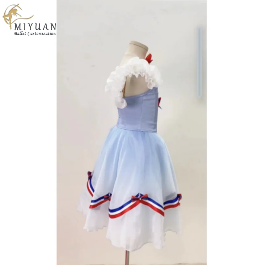 2023 new Paris flame variations tailor-made adult children high-end professional performance competition dress girl costume