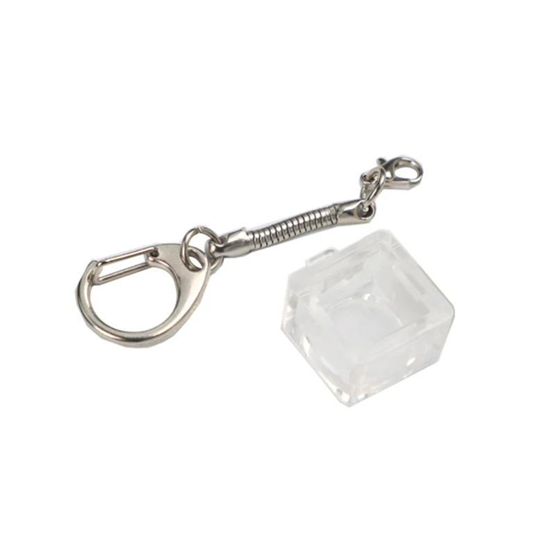 1pc Mx Mechanical Switch Keychain  Tester Translucent Key Switch Tester Keychain Mechanical Keyboards Switch Tester