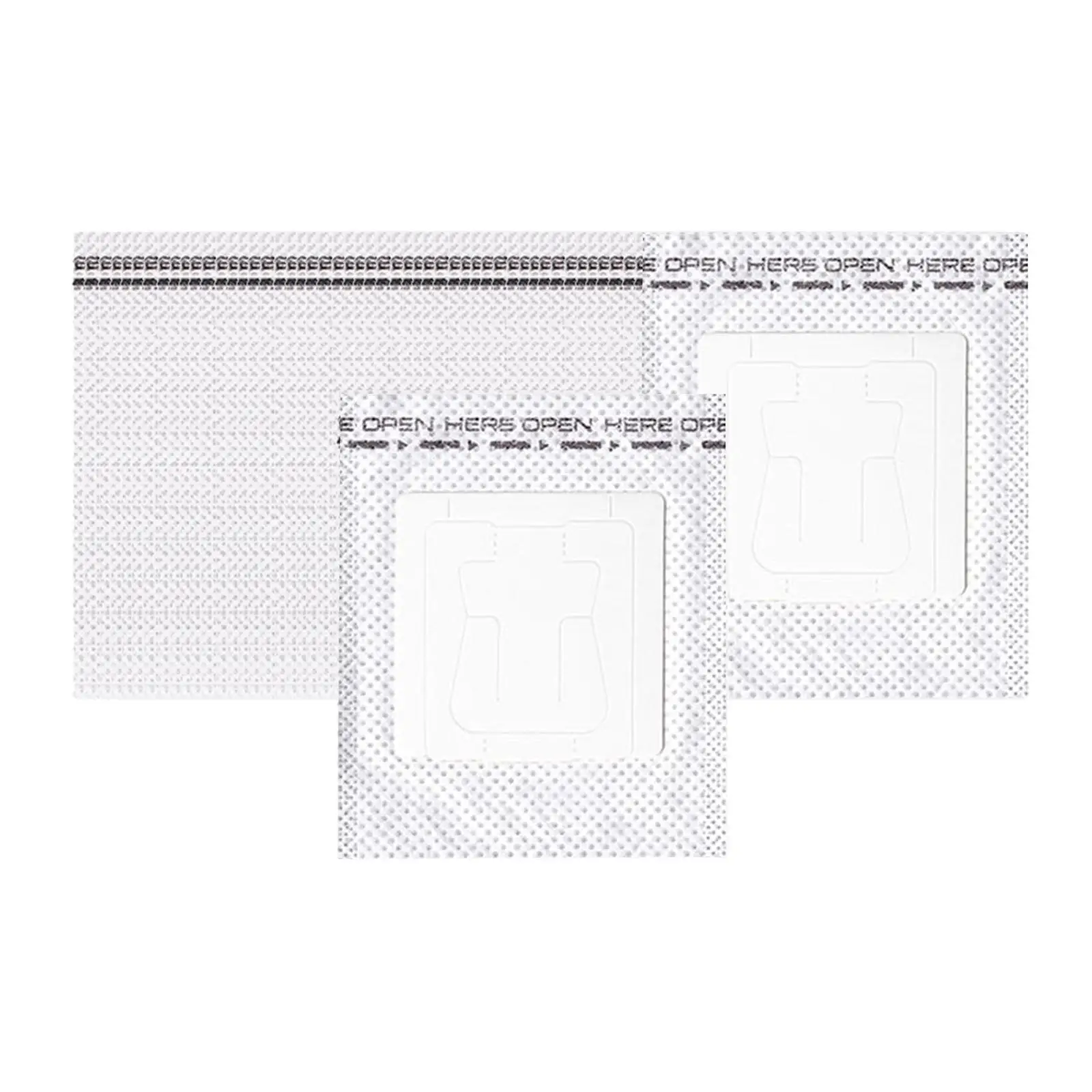 50 ชิ้นแขวนหูกระดาษกรองกาแฟ,ถุงกรองชาแบบใช้แล้วทิ้ง,แบบพกพาเทบนถุงกรองกาแฟ