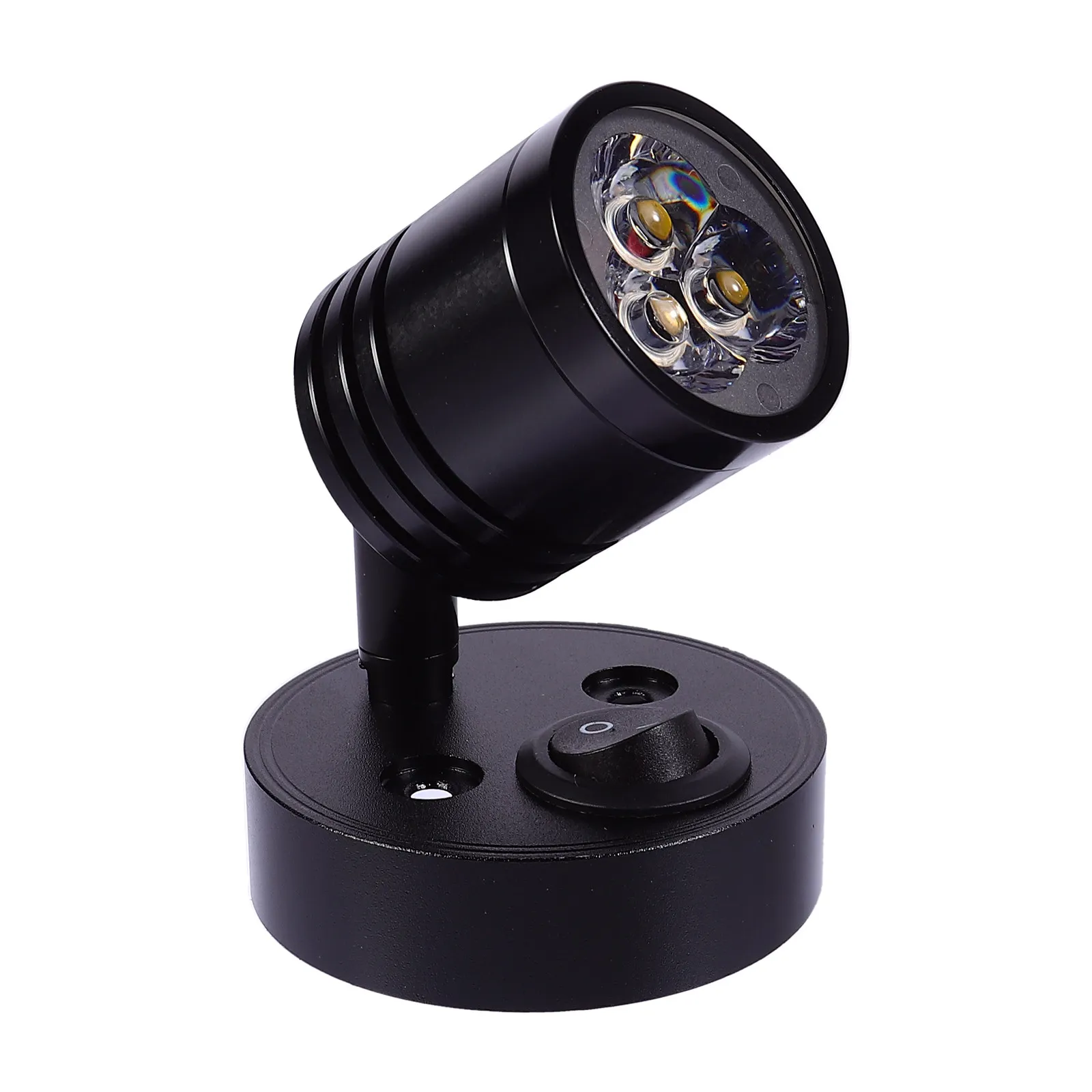 LED Ceiling Lamp Aluminum Body High Brightness RV Wall Reading Light Adjustable 180° Direction Energy Saving Flexible LED Lamp