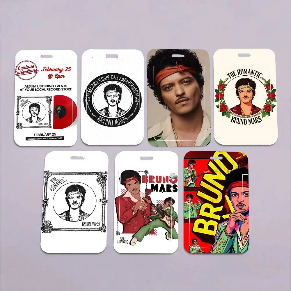 1 Stück I Just Might B-Bruno Mars Ausweishülle für Schulkarten, Zugangskarten, Buskarten, Essenskarten, Schutzhülle mit einfacher Einsteckfunktion