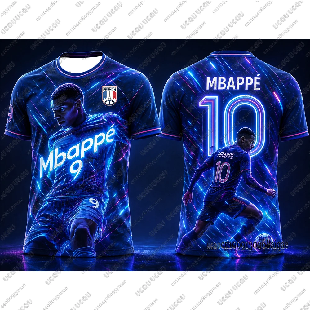 2026 New No.10 Design Edition Football Jerseys For Adult/Kids Mbappé Special Edition Jerseys Kids Fans Gifts Parent Child Jersey