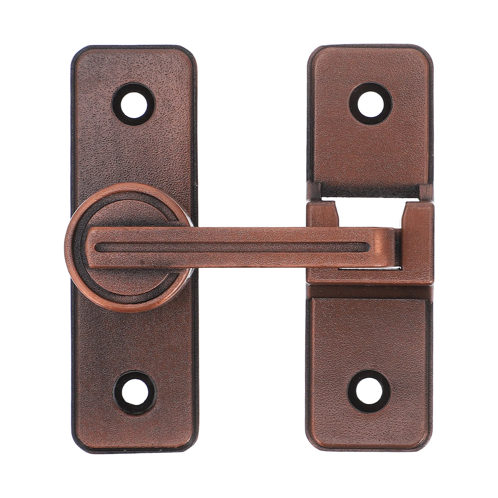 

Stainless Steel Door Latch 56mm Hole Distance Red Flip Lock for Bathroom Main Entrance Barn Door Security Surface