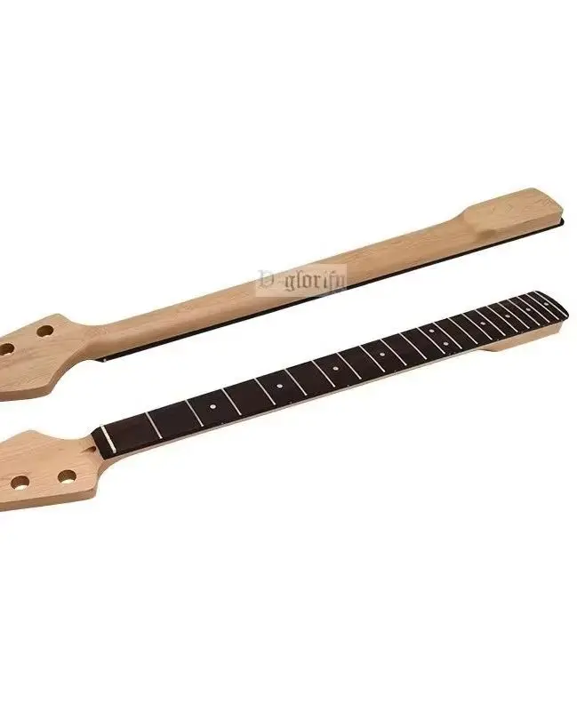 4 strings semi-finished electric bass neck, 4 strings bass neck, electric guitar grade modification DIY Canadian maple wood