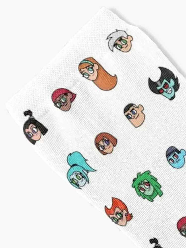 Danny Phantom Socks cycling Lots short Socks Men Women's