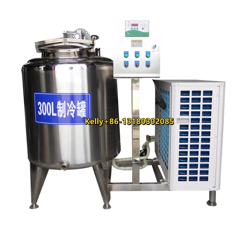 Small Scale 150L/200L Milk Processing Machine /Dairy Milk Cooling Machines/Milk Storage Tank Cooler