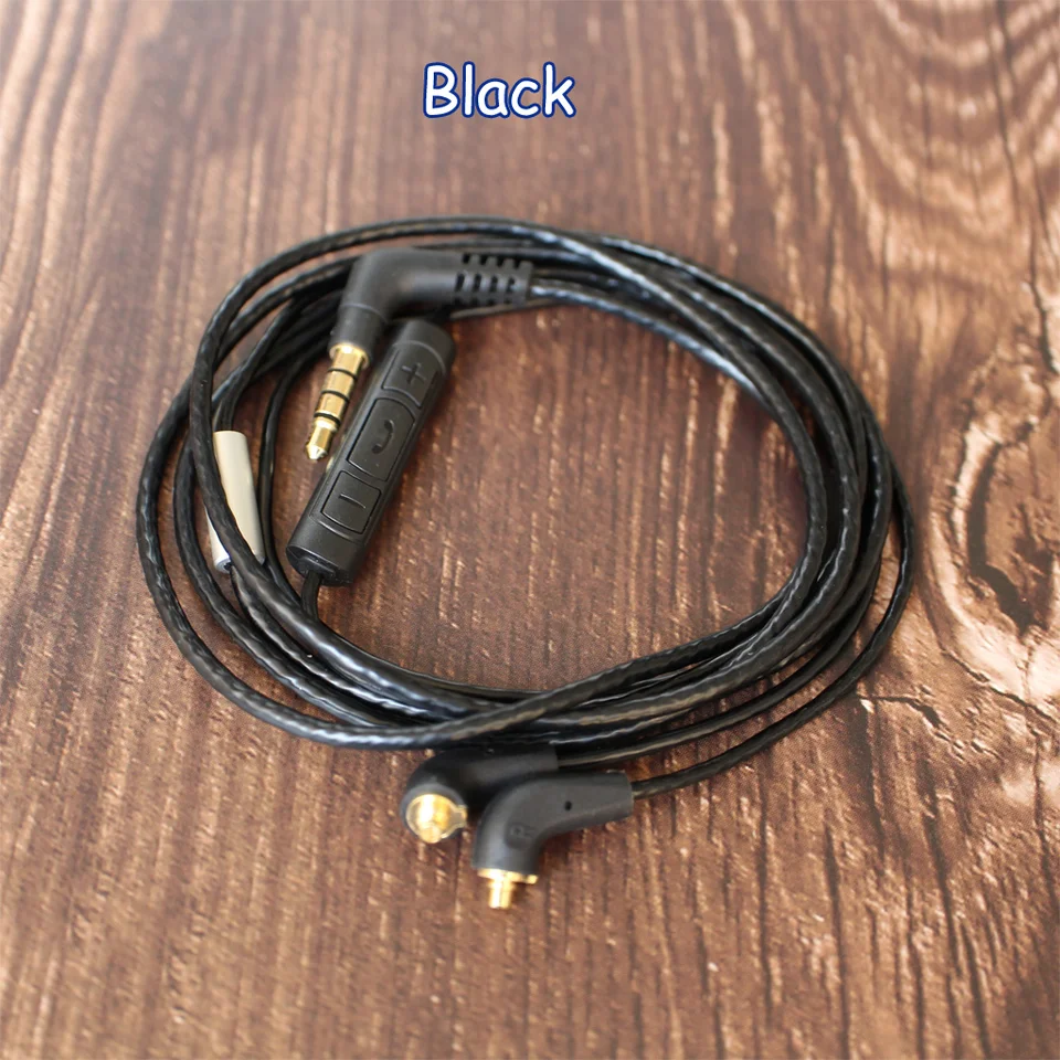 With Mic Remote Earphone Cable For Etymotic ER4SR ER4XR ER3XR