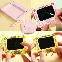 Creative Mini Graffiti Board Keychain One-click Clearing DIY Painting Keyring Student Schoolbag Pendant