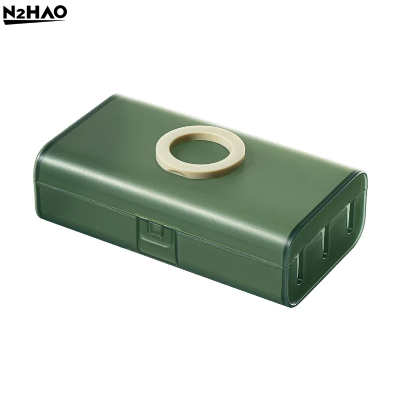 1PCS Data Line Multifunctional Large Capacity Data Cable Storage Box Travel Storage Device Data Cable Storage Box