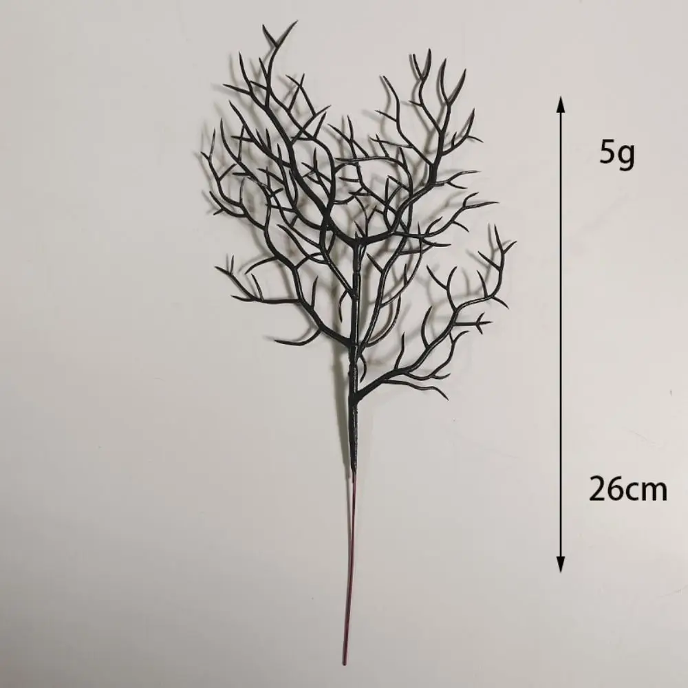 فرع ميت صناعي من هالويا ، شجرة بلاستيكية ، شكل قرون رائعة غير باهت واقعي ، 5 * *