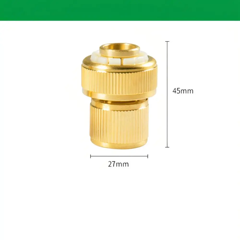 Brass Quick Release Hose Connector 3 4 Inch Adapter For Garden Watering Irrigation Car Cleaning Tool Attachment
