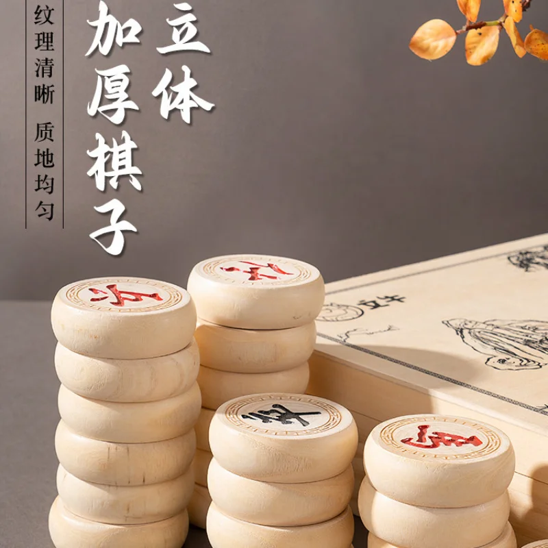 Chinees schaakspel met schaakb - Chess Set Wooden recensie en prijs