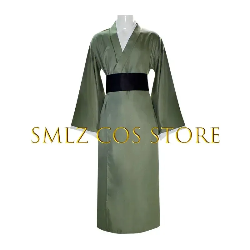Силисли AFukuzawa Yukichi аниме Bungo Stray Dogs костюм мужское кимоно костюм Хэллоуин вечерние косплей парик униформа 2025 ☆   Новый