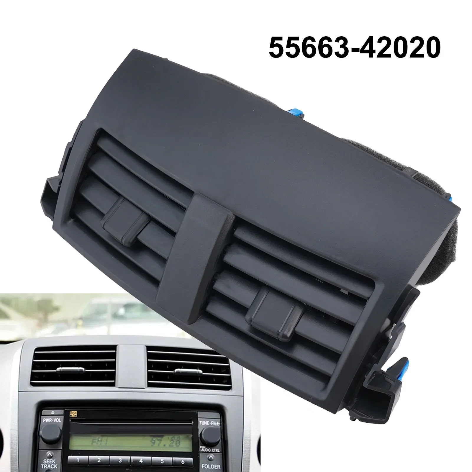 

Parts Air Dash Vents Panel AC Accessories Center Easy Installation Replacement High Quality Practical Brand New