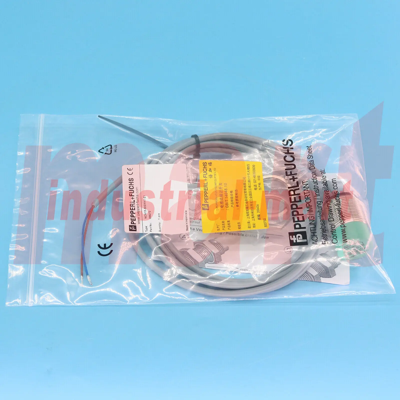 New NCN15-30GM40-Z1 Pepperl+Fuchs P+F Inductiver Sensor