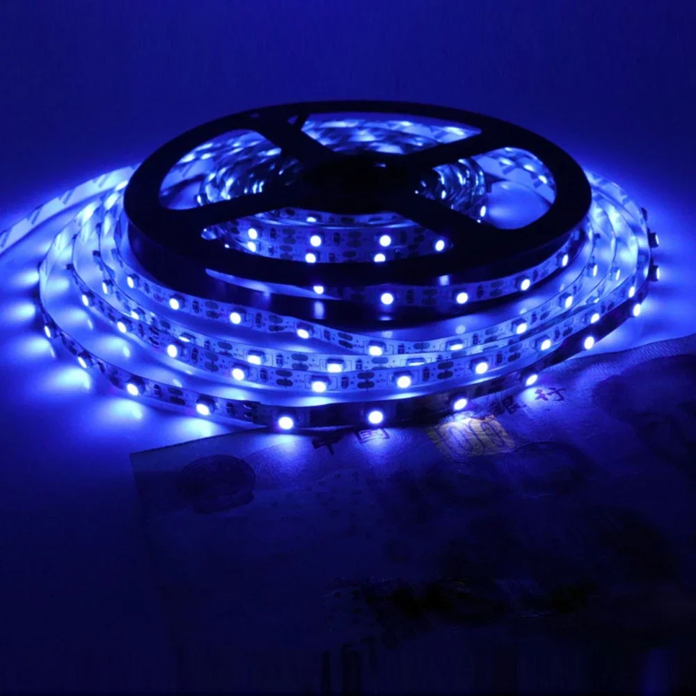 SMD 5050 RGB LED Strip No Waterproof 1M 18LED DC 12V Red Green Blue  LED Light Strips