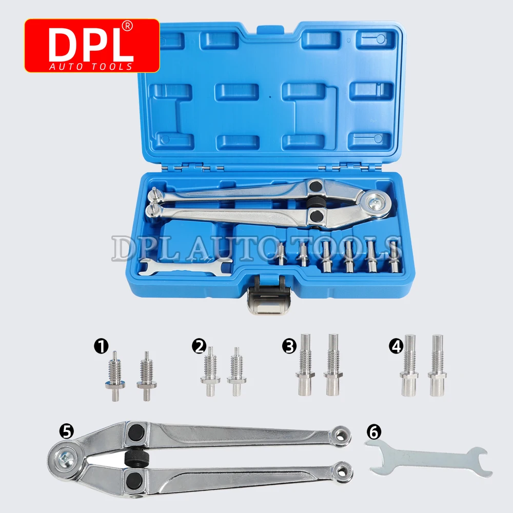 

Face Pin Wrench Set adjustable diameter 2.5 - 9 mm
