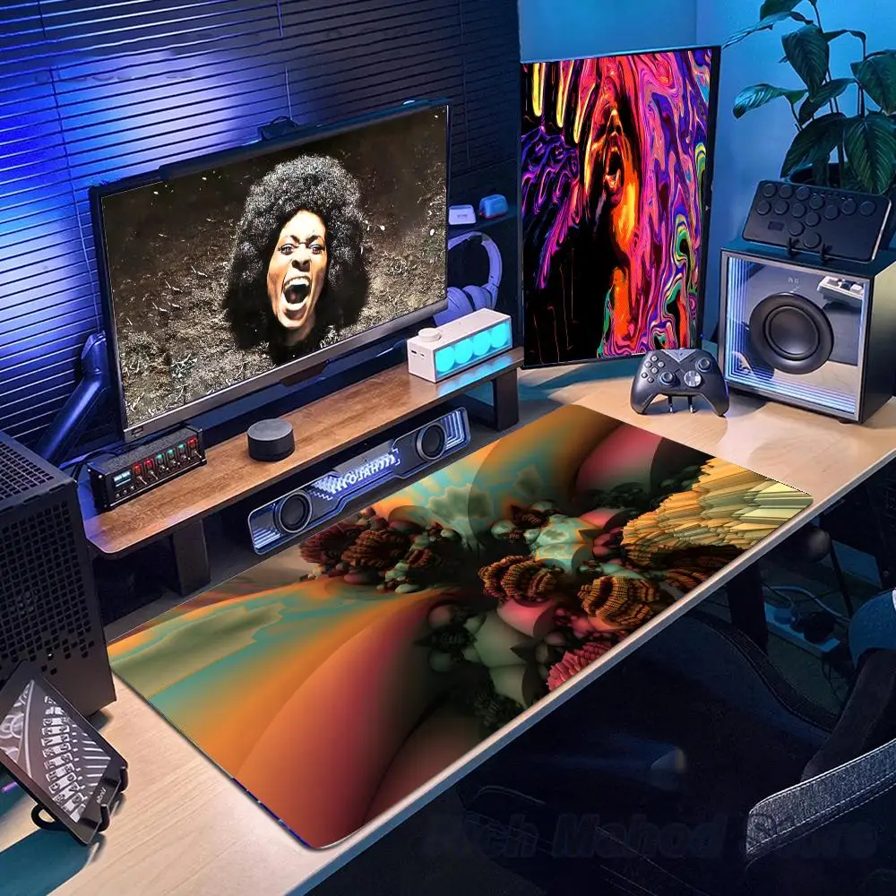 

Funkadelic Mouse Pad Mousepad Large Gaming Mouse Pad LockEdge Thickened Computer Keyboard Table Desk Mat