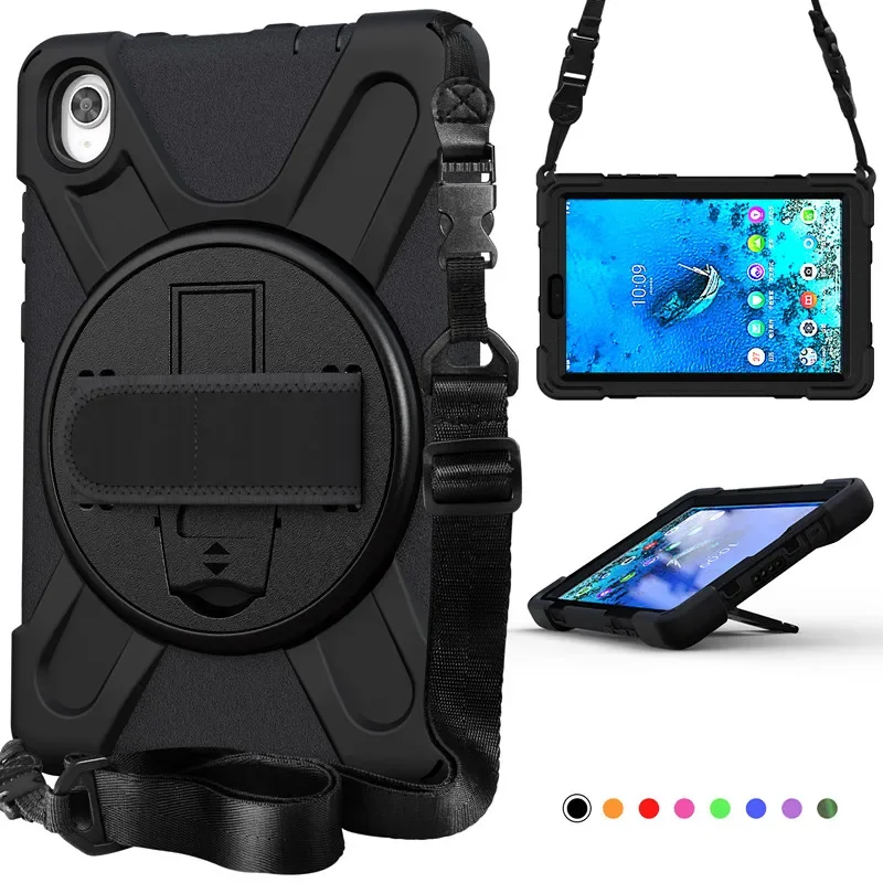 

Чехол для Lenovo Tab M8 FHD TB-8705F B-8705N 8,0-дюймовый планшет с ремешком на руку и чехол на плечевой ремень