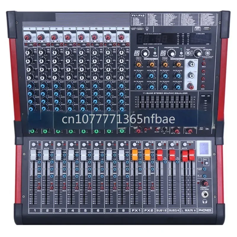 Wholesale of 4 sets of balanced effects, new large KS mixer 8/12/16/24/32 dual 99DSP