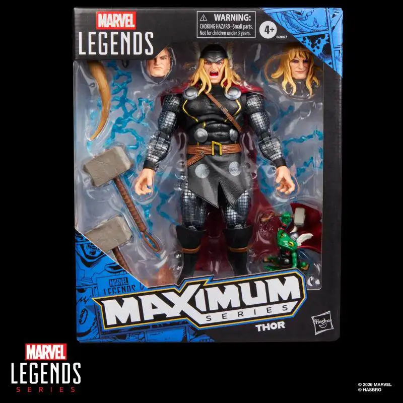 【In Stock】 Hasbro Marvel Legends Maximum Series Thor 6-Inch Action Figure With Box