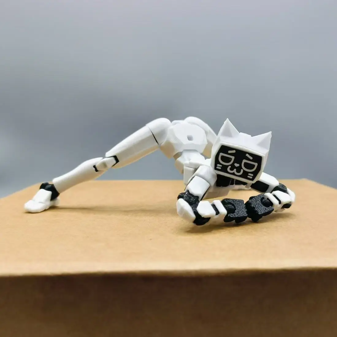 ดัมมี่13 ตุ๊กตาทีวีแมนพิมพ์สามมิติ หูแมว ฮาคิมิ - ฟิกเกอร์ขยับได้ พร้อมเล่น