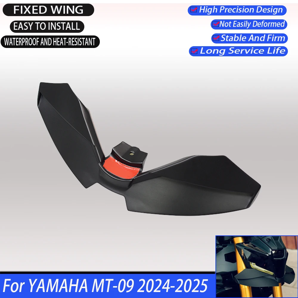 

Motorcycle Front Spoiler kit, Bare Force Front Spoiler Fixed Wing, Suitable For Yamaha SP MT-09 MT09 2024 2025 Aerodynamics