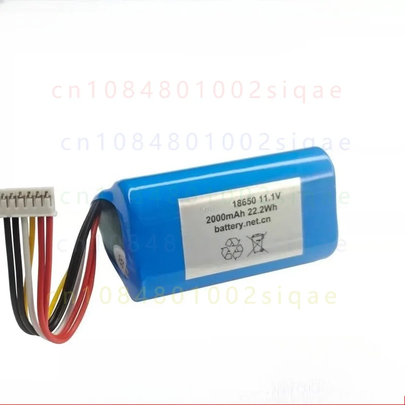 FOR COHN 11.1V 2000mAh Battery Pack 6 Pin Plug For Air Pump