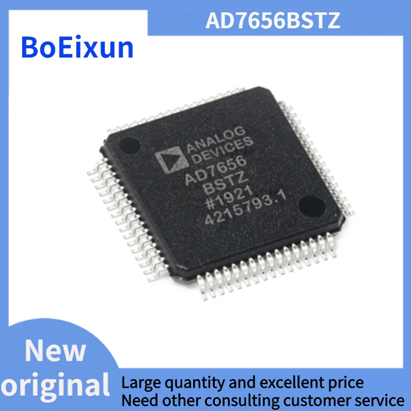 

100% new original AD7656 AD7656BSTZ AD7656BSTZ-1 analog-to-digital converter chip QFP64