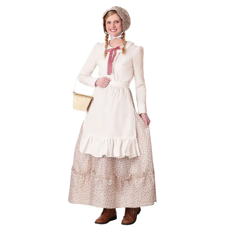 Little Red Riding Hood Wolf andmother loween Costume Adult New Sle COS Fairy T Colonial Period Dr Polyester Fiber