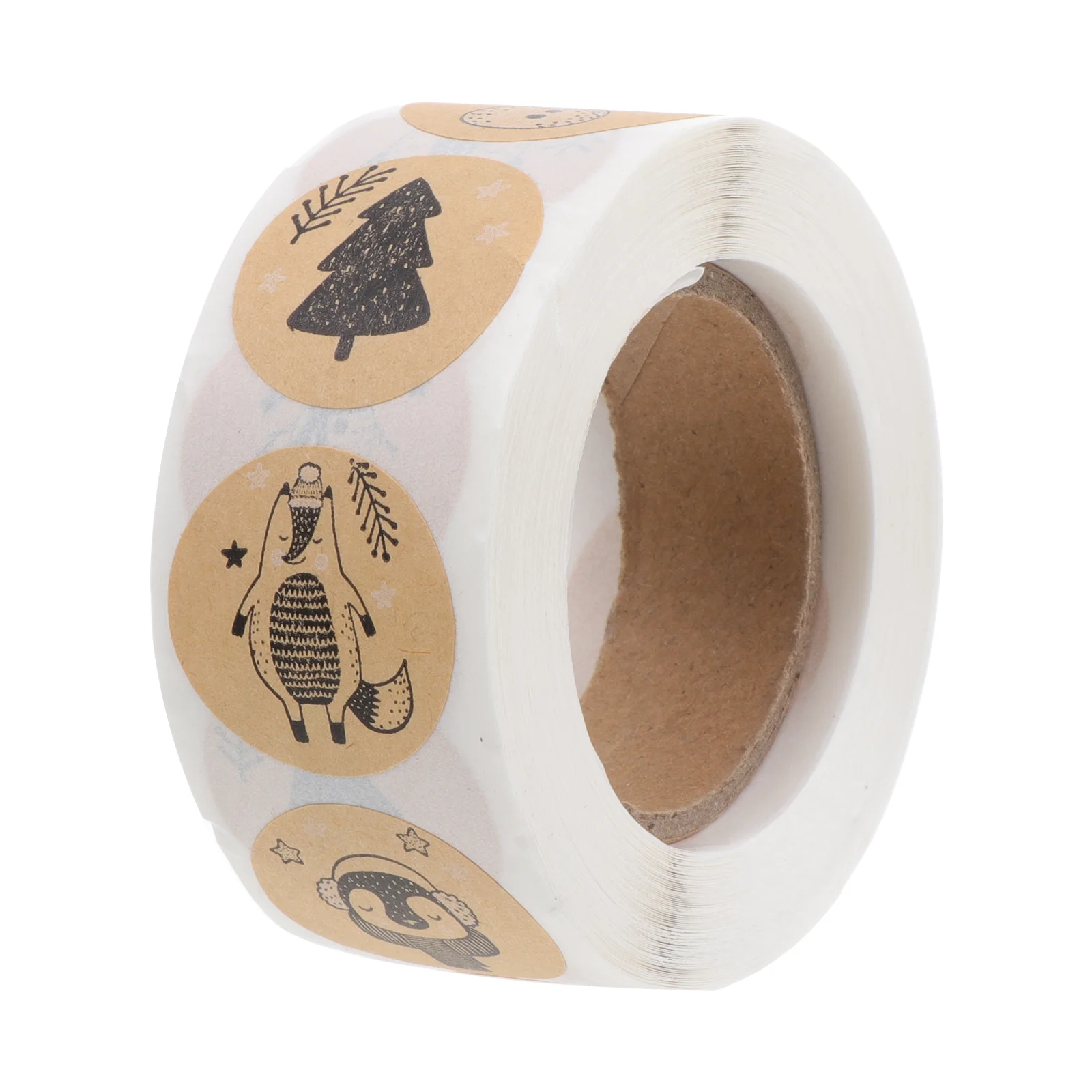 Xmas Gift Bag Sticker Christmas Stickers The Sealing for Envelope Embellishment